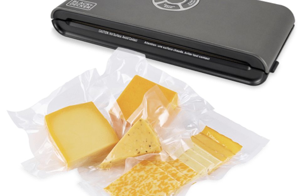 Today only: Black+Decker Deluxe vacuum sealer + bags for $31 shipped