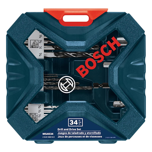 Bosch 34-piece drilling and driving set for $15