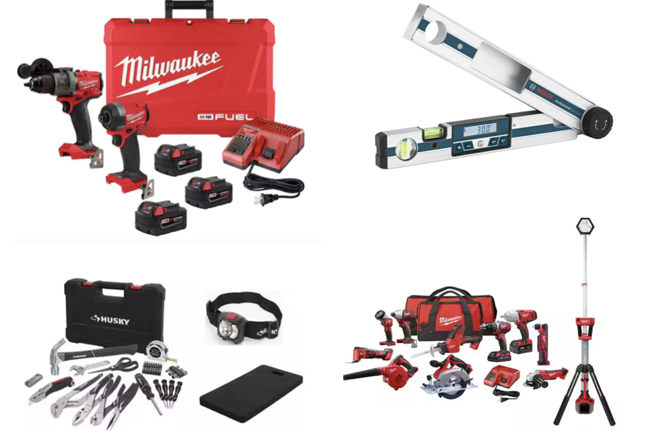 Today only: Take up to 60% off power and hand tools
